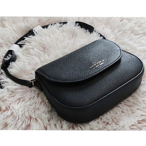 Kate Spade New York Black Leila Mini Flip Crossbody - Picture 4 of 9